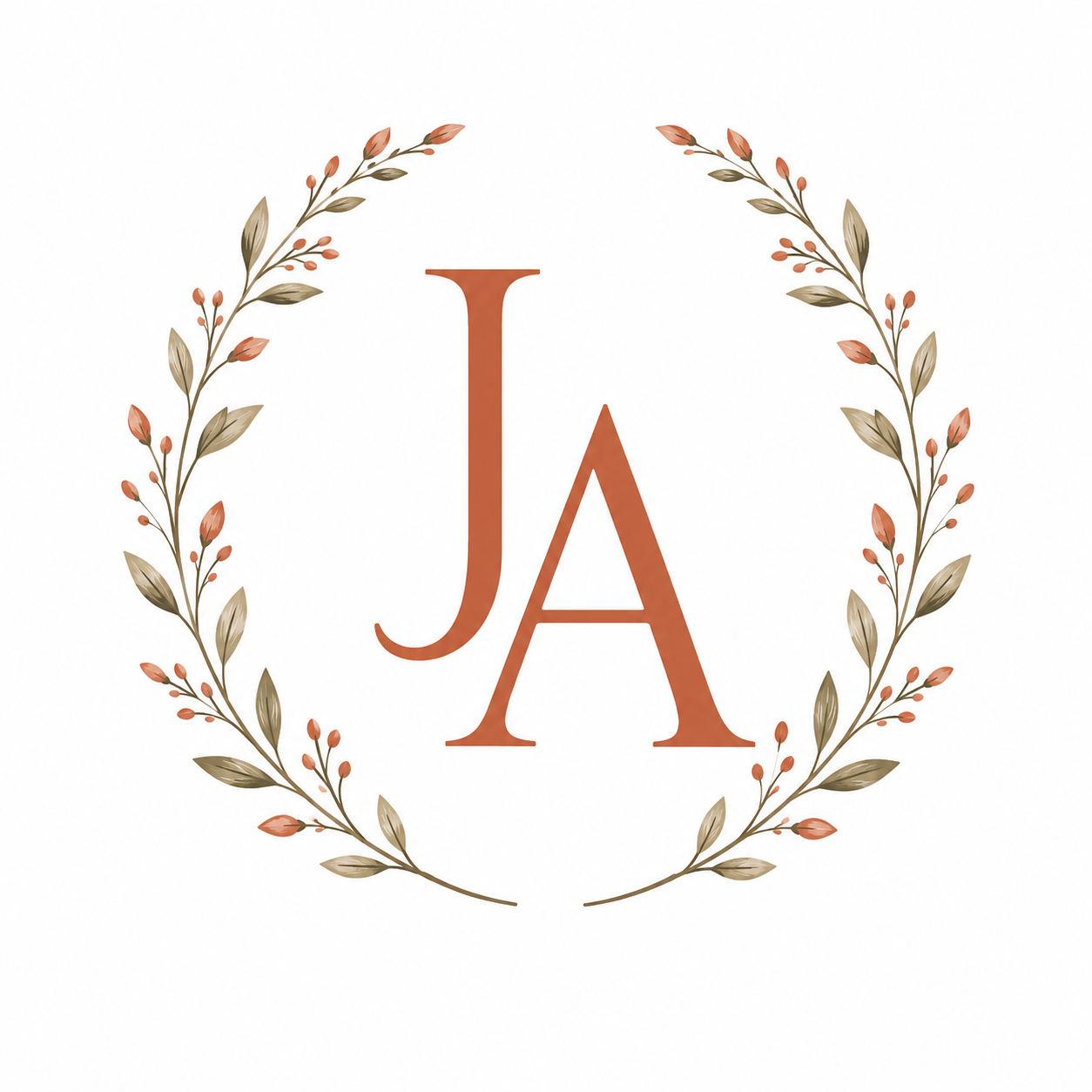 Monograma Joana e Ângelo